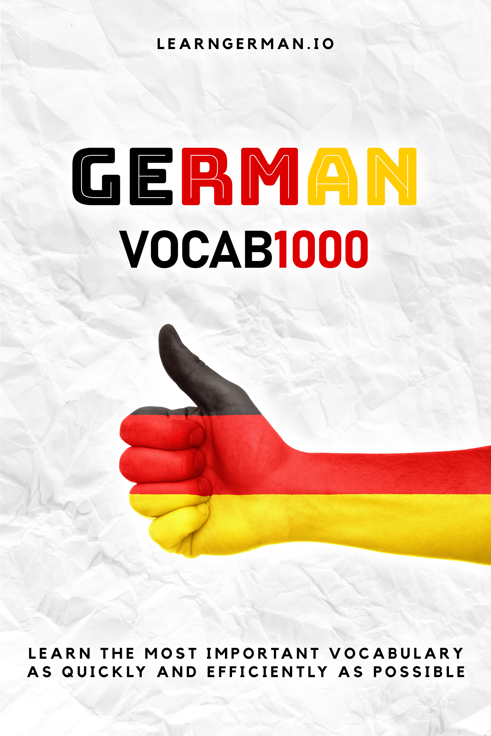 VOCAB1000: Essential German Vocabulary – learngerman.io